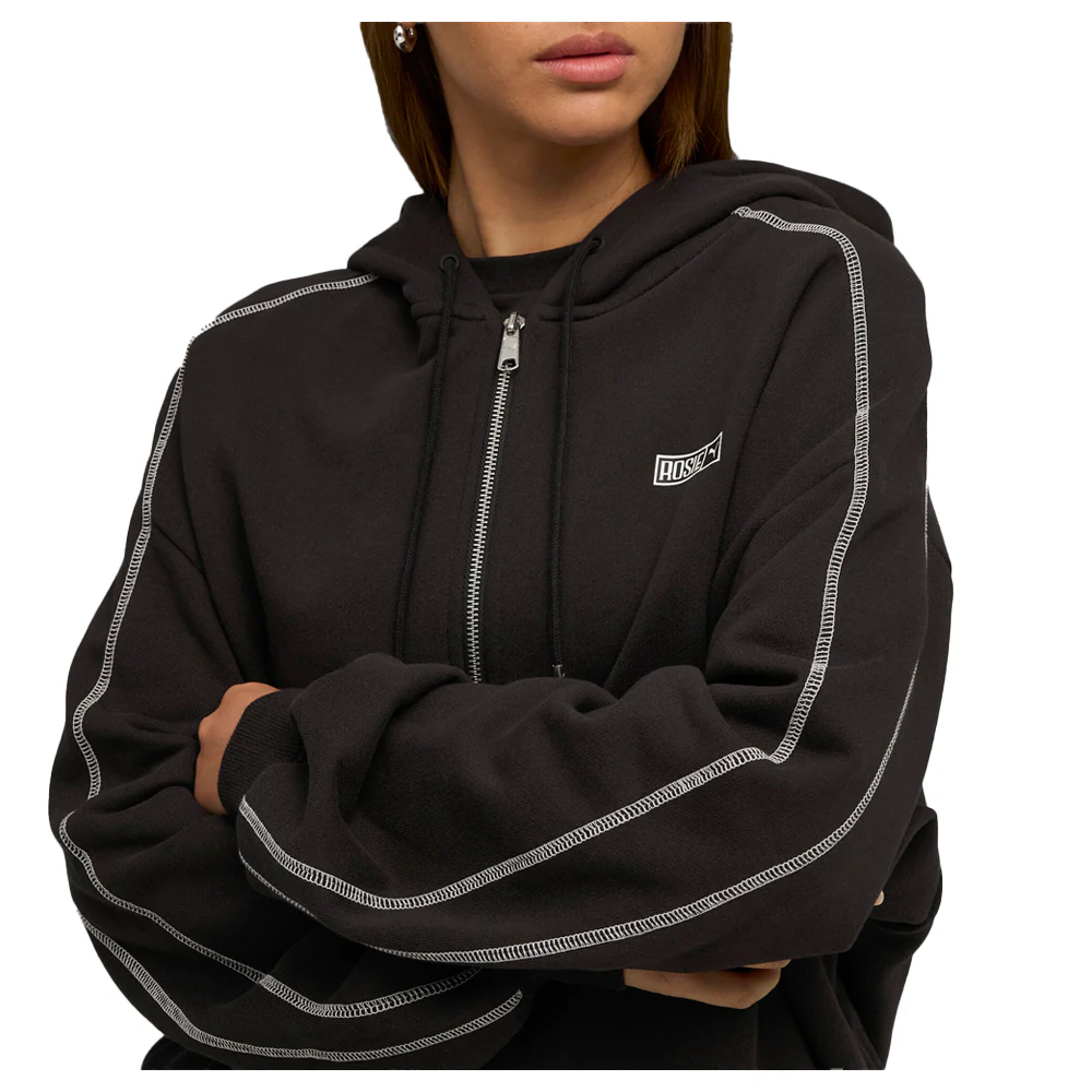 PUMA X ROSE T7 Oversized Full Zip Hoodie - Image 5
