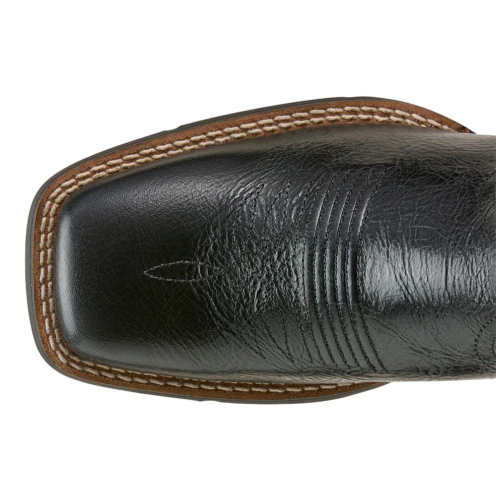 Round Up Ruidoso Wide Square Toe Pull On Cowboy Boots - Image 4
