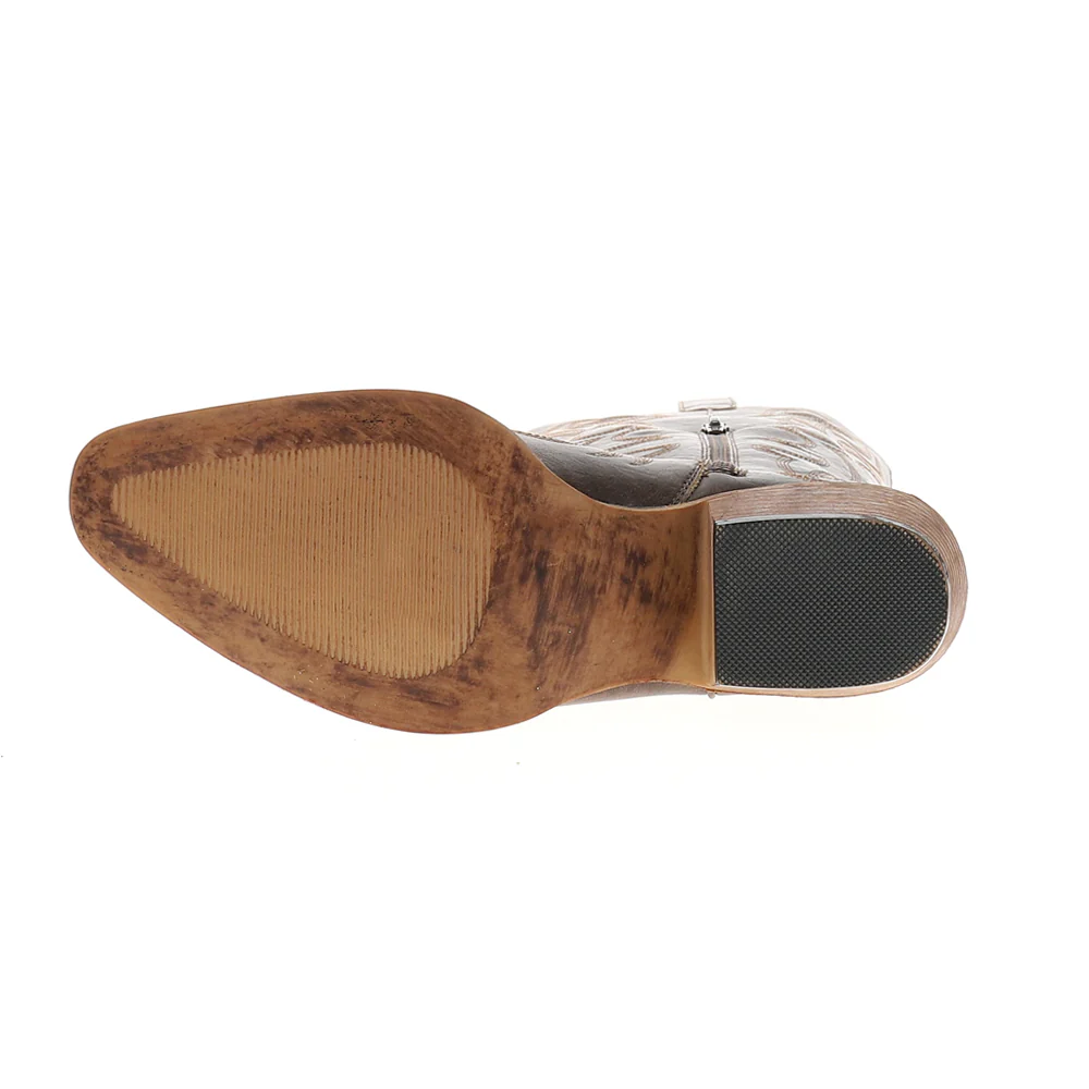 Ryder Embroidered Snip Toe Pull On Cowboy Boots - Image 5