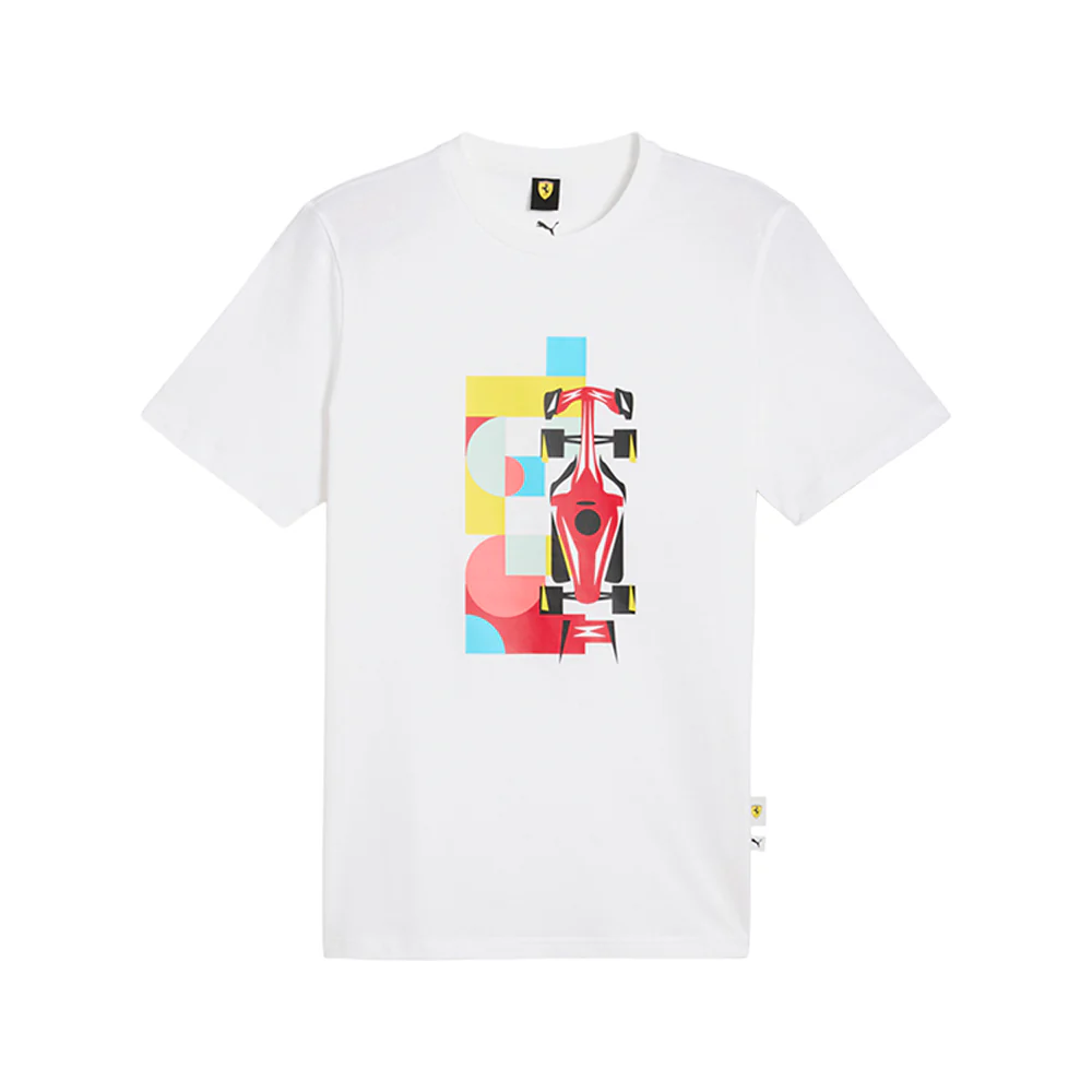 Scuderia Ferrari Race Graphic Crew Neck Short Sleeve T-Shirt