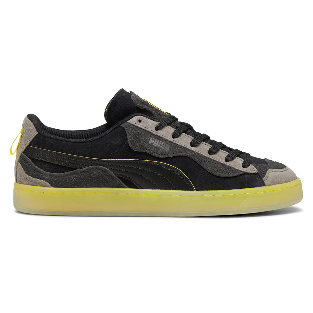 Scuderia Ferrari Suede Trippy Lace Up Sneakers