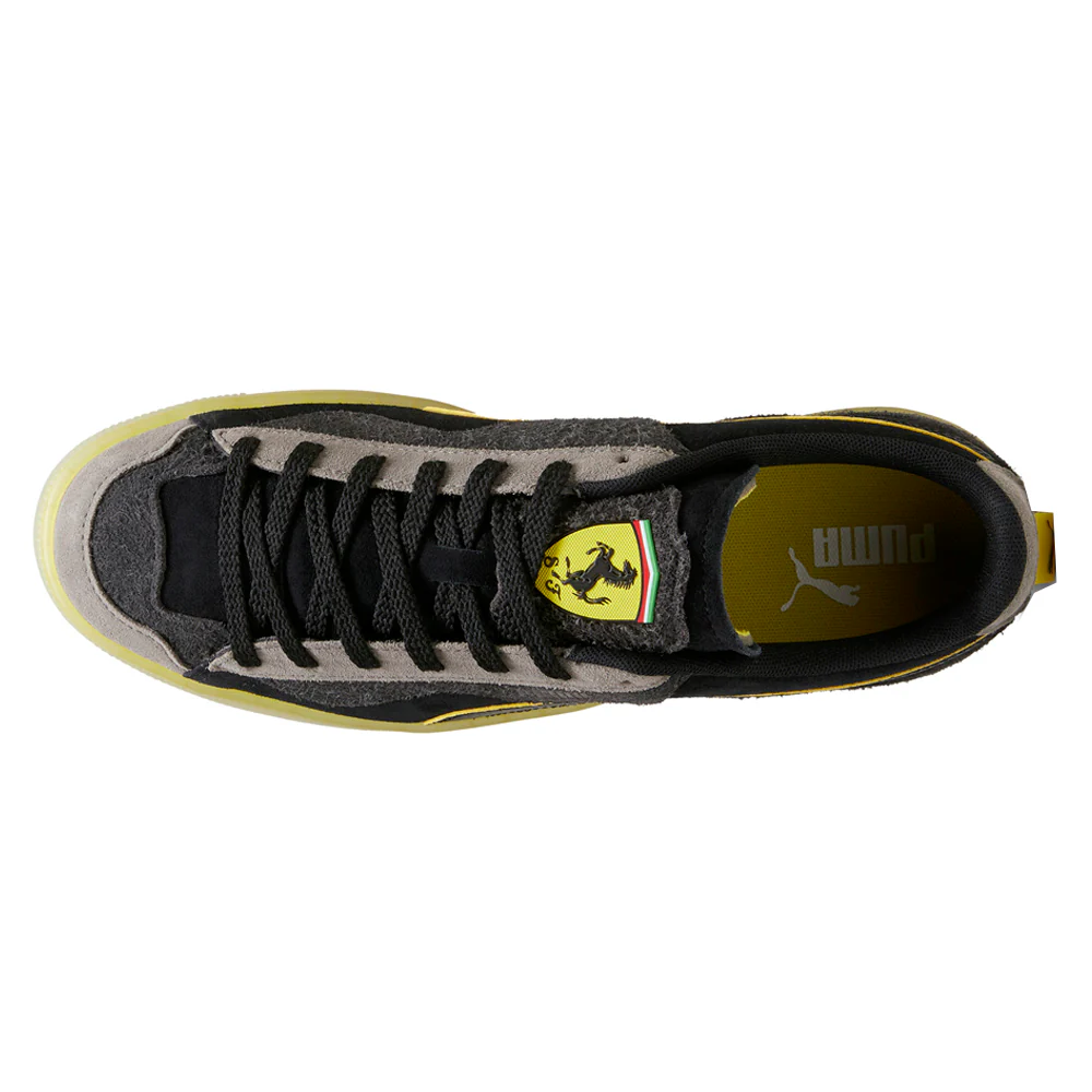 Scuderia Ferrari Suede Trippy Lace Up Sneakers - Image 4