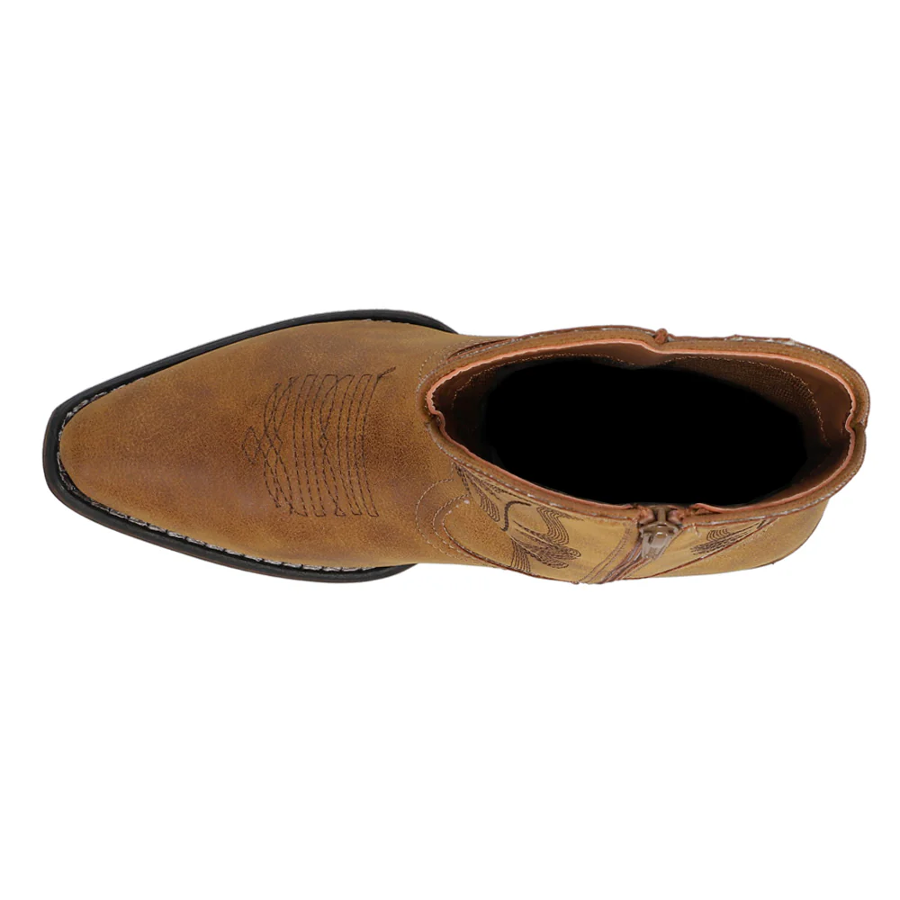 Shay Round Toe Cowboy Booties - Image 4