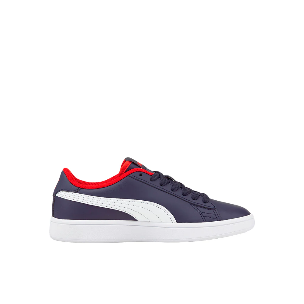 Smash V2 Leather Lace Up Sneakers (Big Kid)