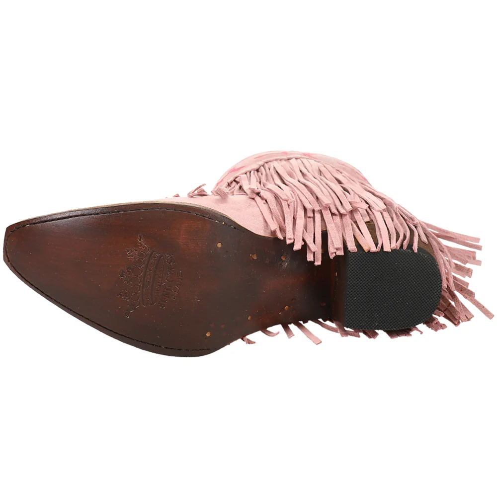 Spitfire Fringe Snip Toe Pull On Cowboy Booties - Image 5