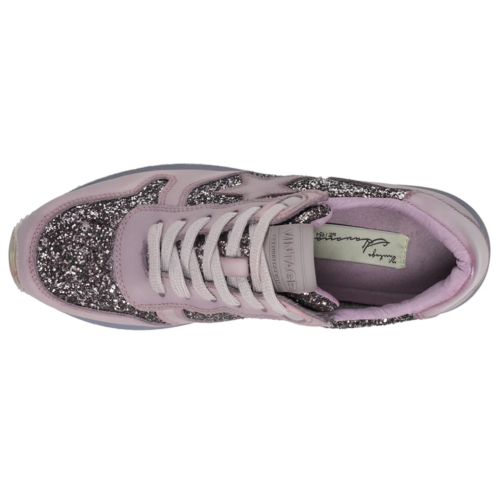 Splendid Glitter Lace Up Sneakers - Image 4