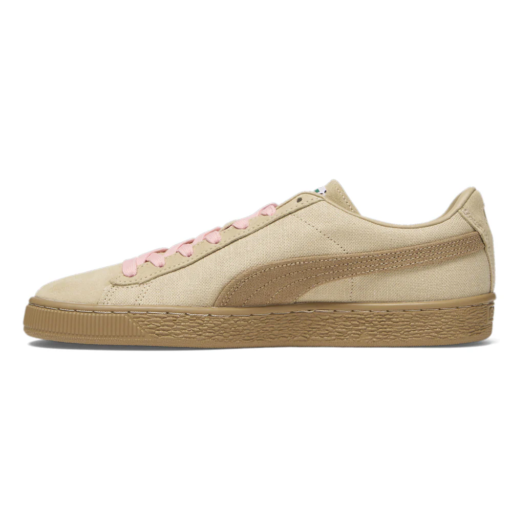 Suede Hemp Lace Up Sneakers - Image 3
