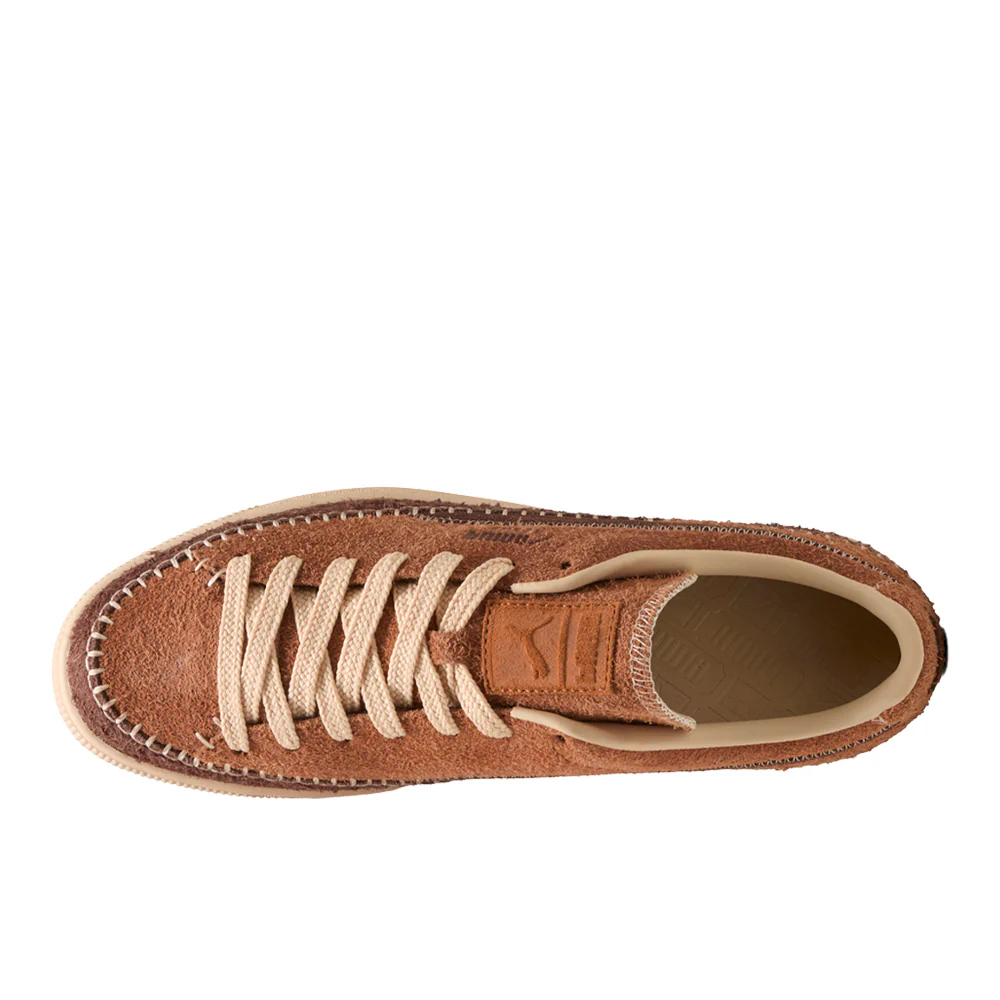 Suede Moccasin Lace Up Sneakers - Image 4