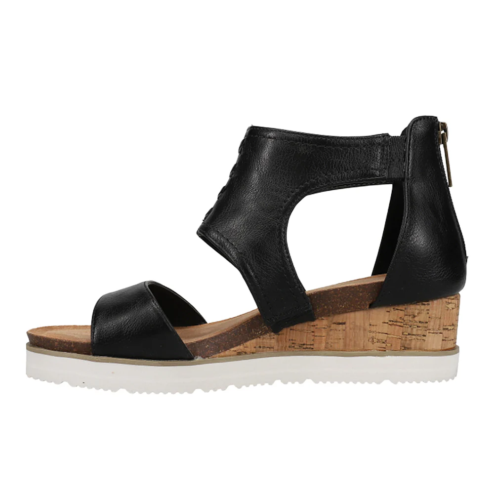 Sugar N Spice Strappy Wedge Sandals - Image 3
