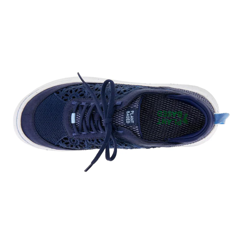 Sunny Plant Based Floral Cut Out Lace Up Sneakers - Image 4