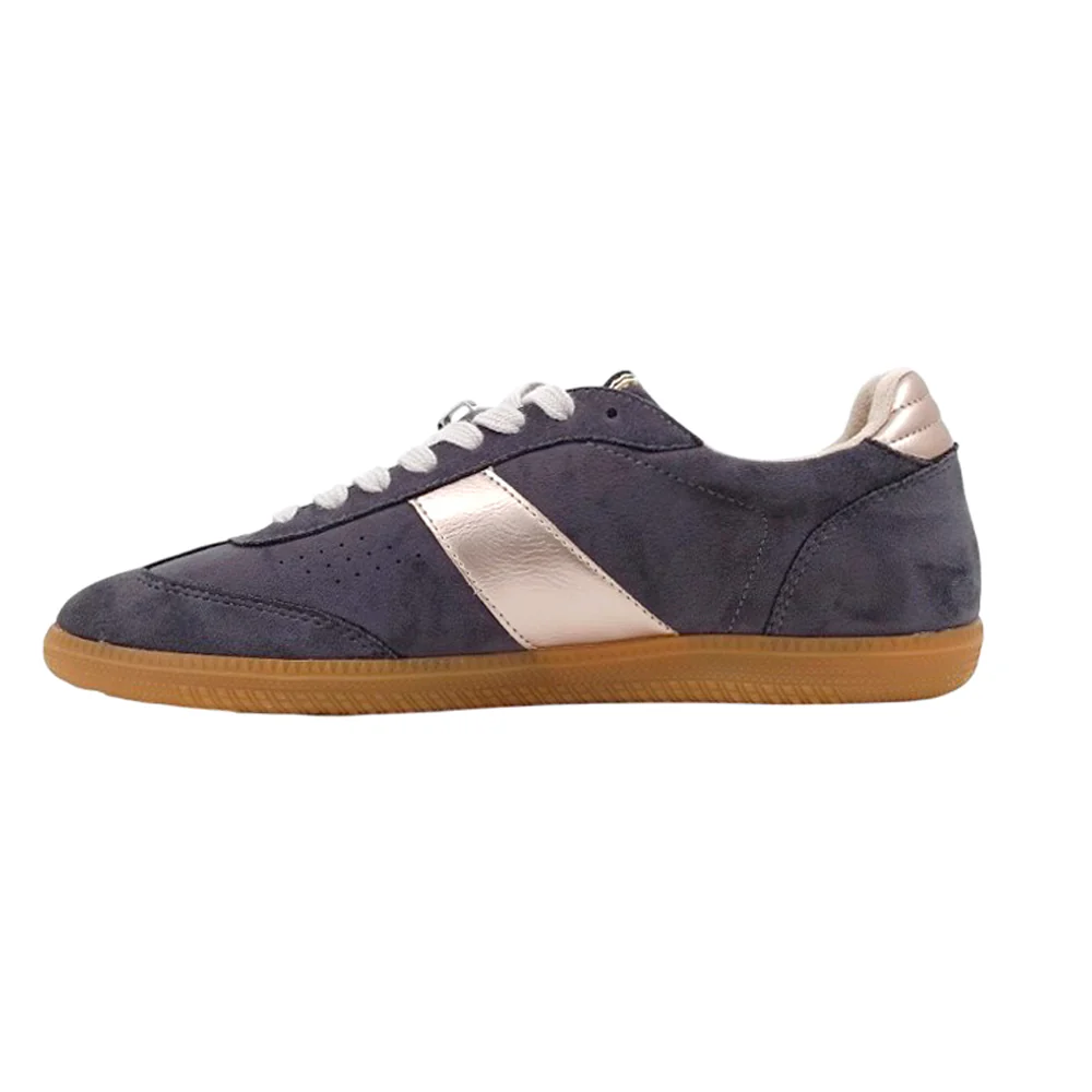 Sydney Metallic Lace Up Sneakers - Image 3