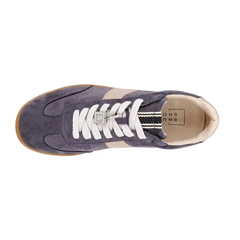 Sydney Metallic Lace Up Sneakers - Image 4