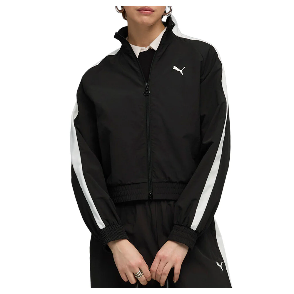 T7 Relaxed Woven Full Zip Track Jacket - Image 5