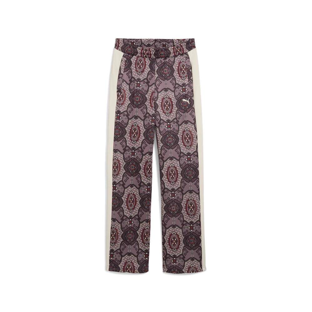 T7 Vintage Prep Aop Straight Track Pants