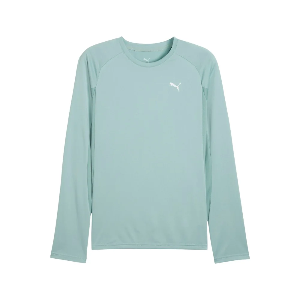 Train All Day Tech Crew Neck Long Sleeve Athletic T-Shirt
