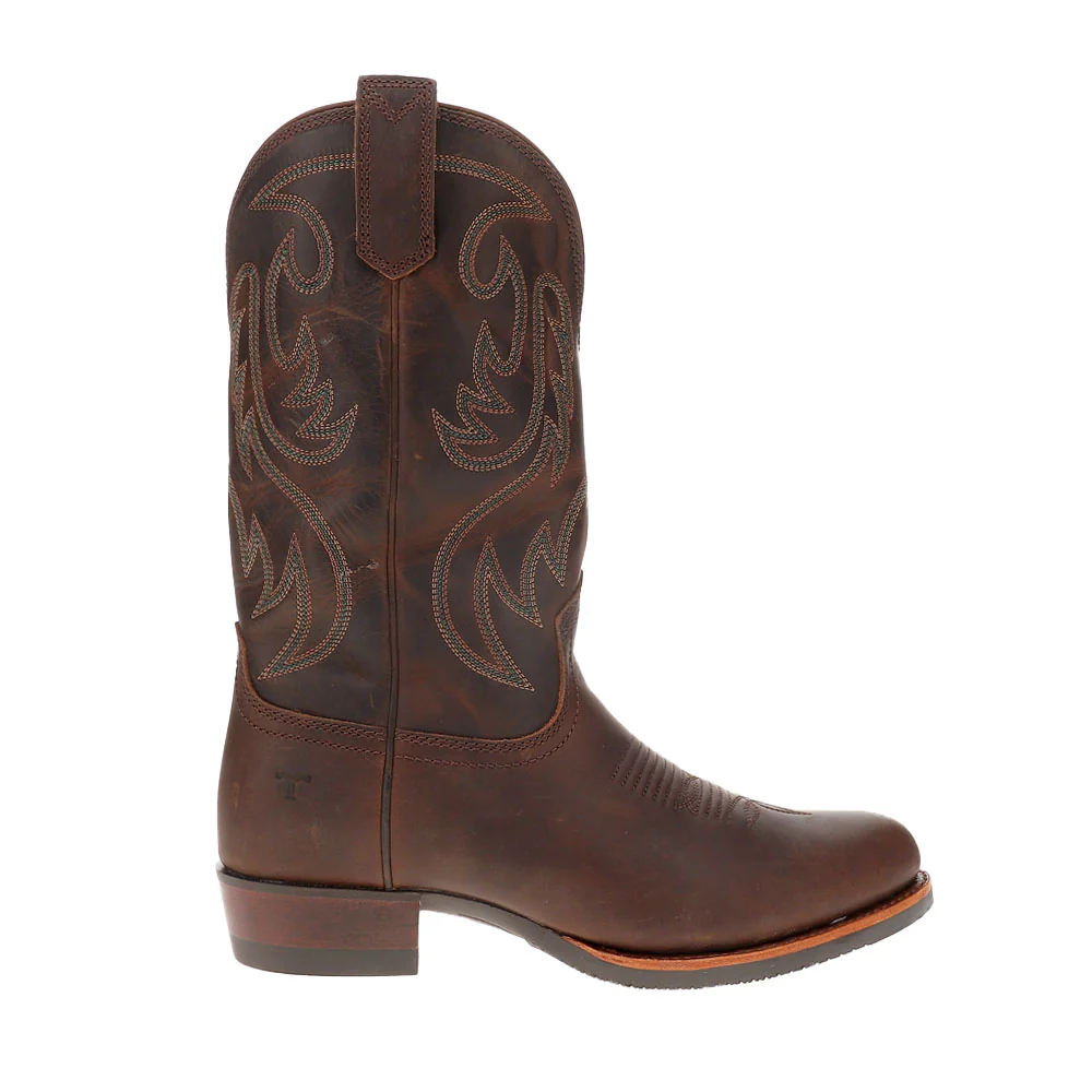The Buck Round Toe Cowboy Boots