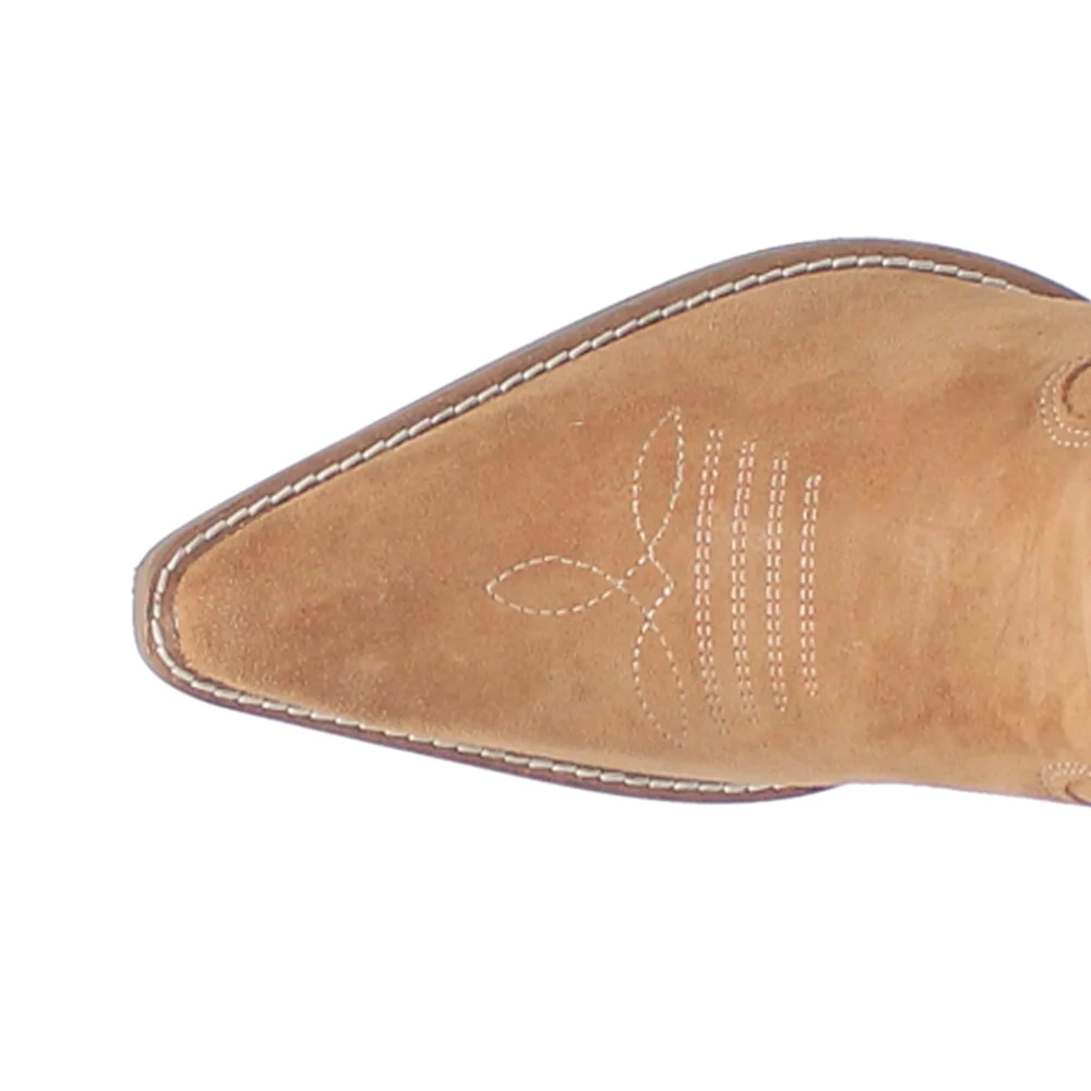 Thunder Road Embroidered Snip Toe Cowboy Boots - Image 4