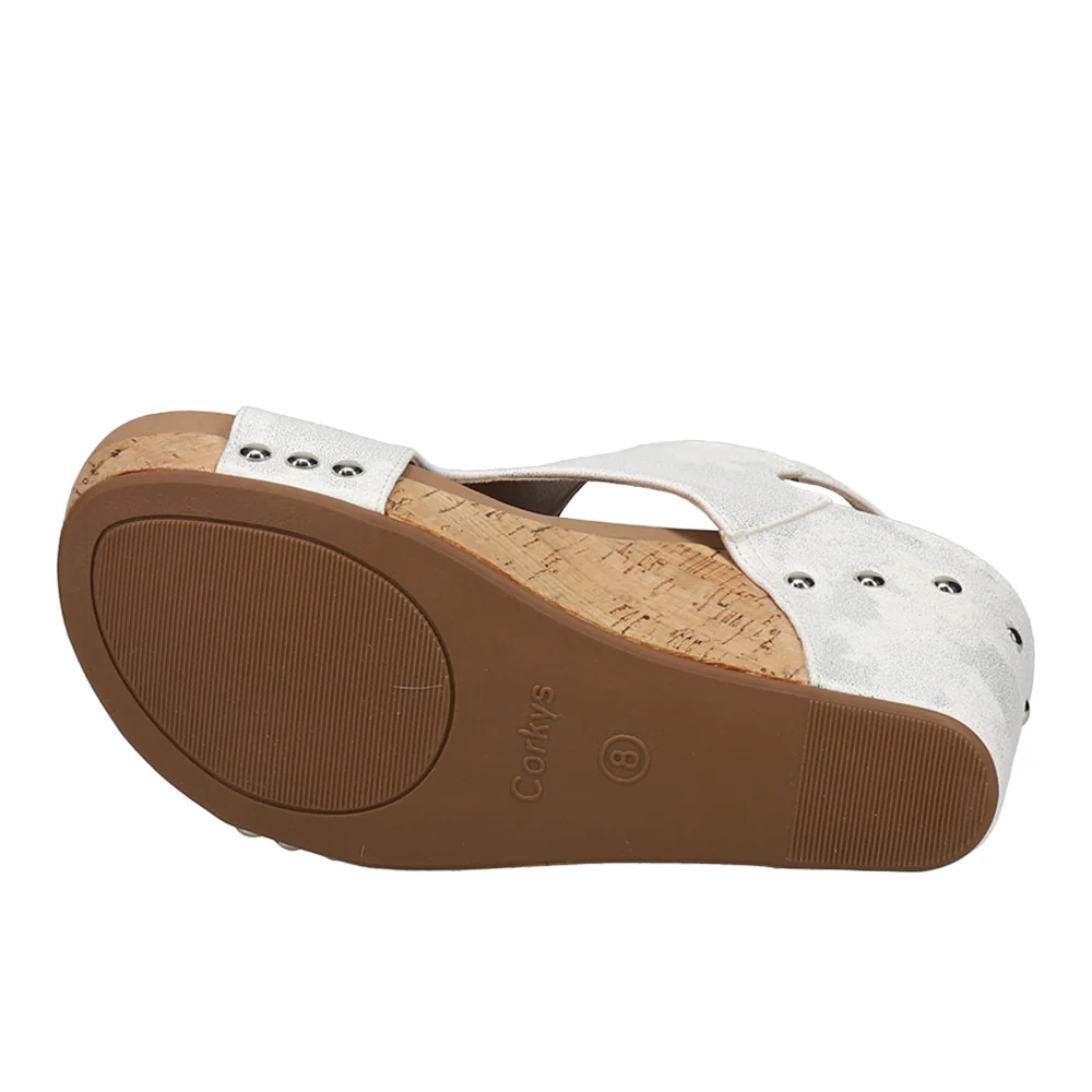 Tiffanee Studded Wedge Sandals - Image 5