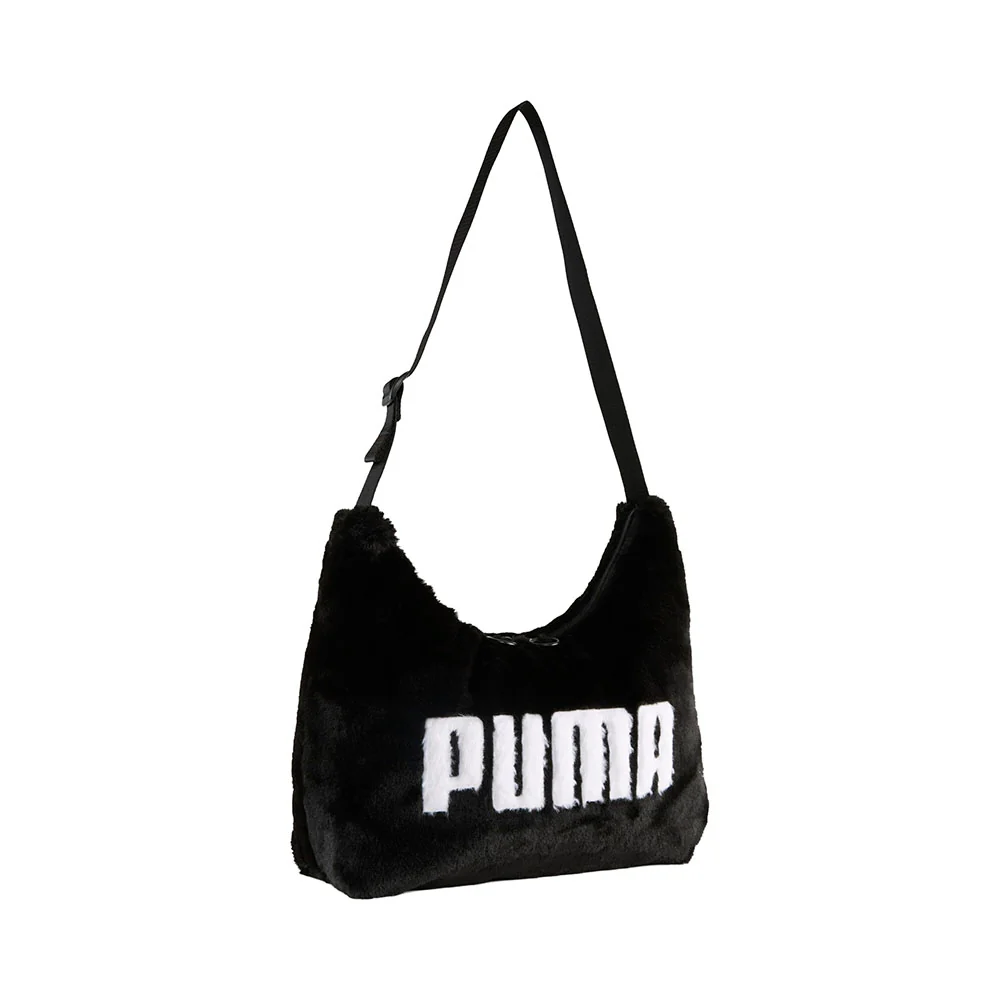 Up Faux Fur Slouchy Hobo Bag