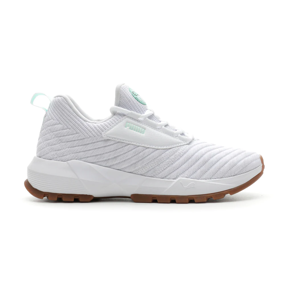 Venus Emboss Knit Lace Up Sneakers