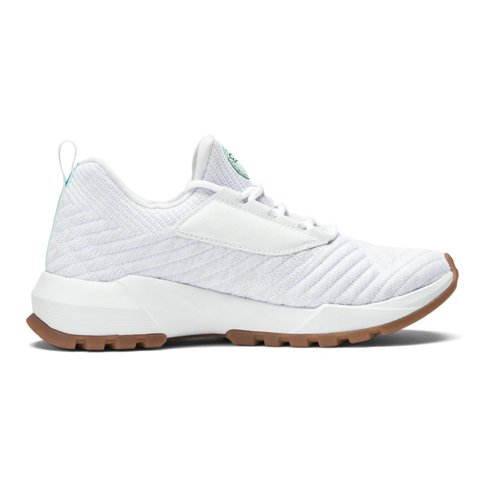 Venus Emboss Knit Lace Up Sneakers - Image 3