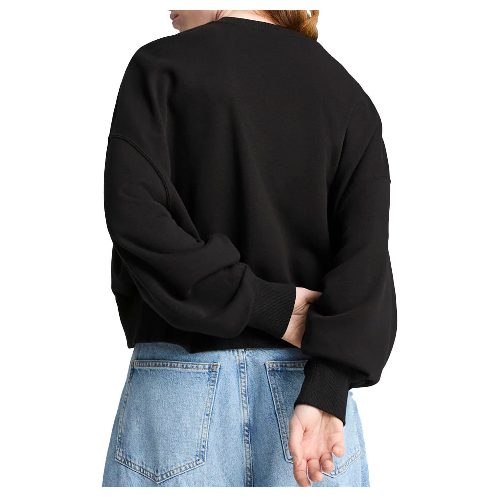 Wardrobe Essentials Oversized Crew Neck Sweatshirt - Image 4