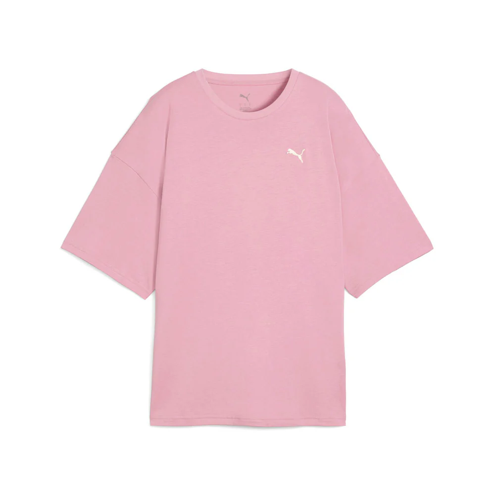 Wardrobe Essentials Oversized Crew Neck Short Sleeve T-Shirt