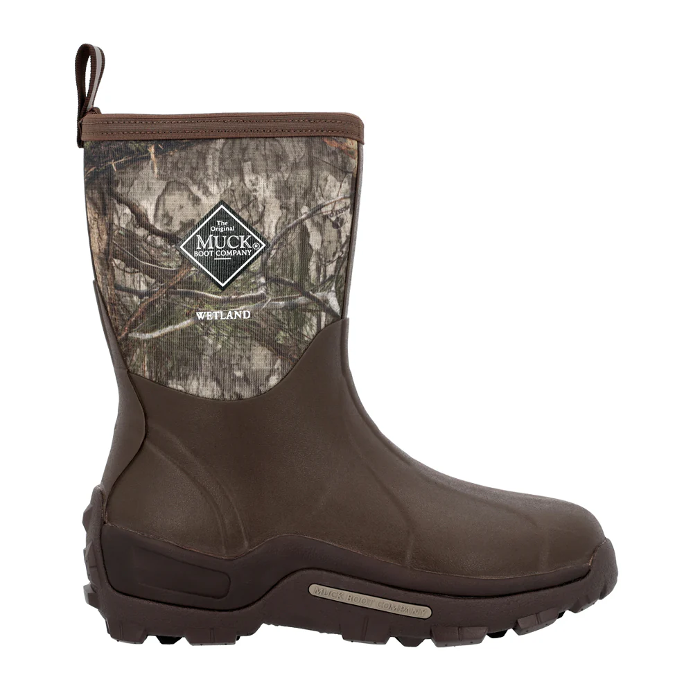Wetland Mid Round Toe Pull On Boots