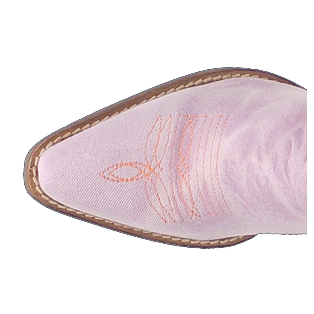 Y'all Need Dolly Embroidered Snip Toe Pull On Boots - Image 4