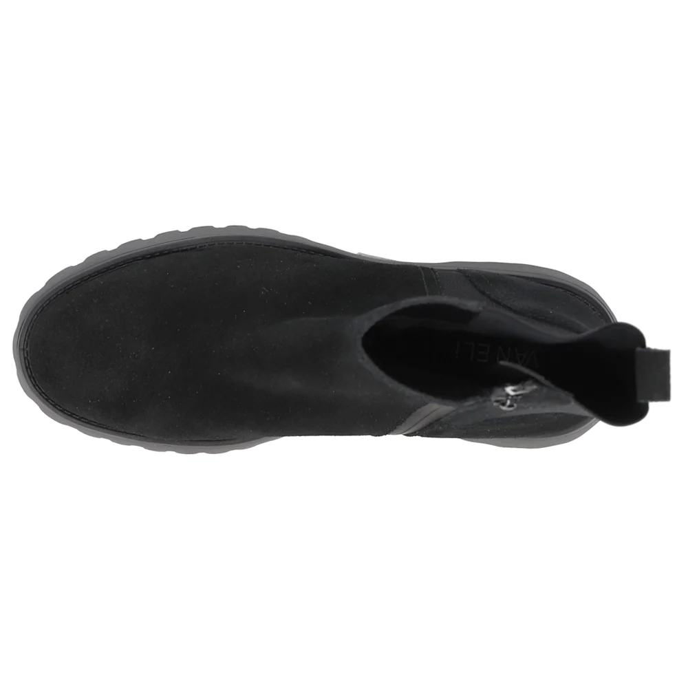 Zalika Round Toe Zippered Booties - Image 4