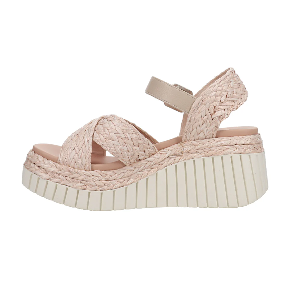 Zamara Ankle Strap Platform Wedge Sandals - Image 3